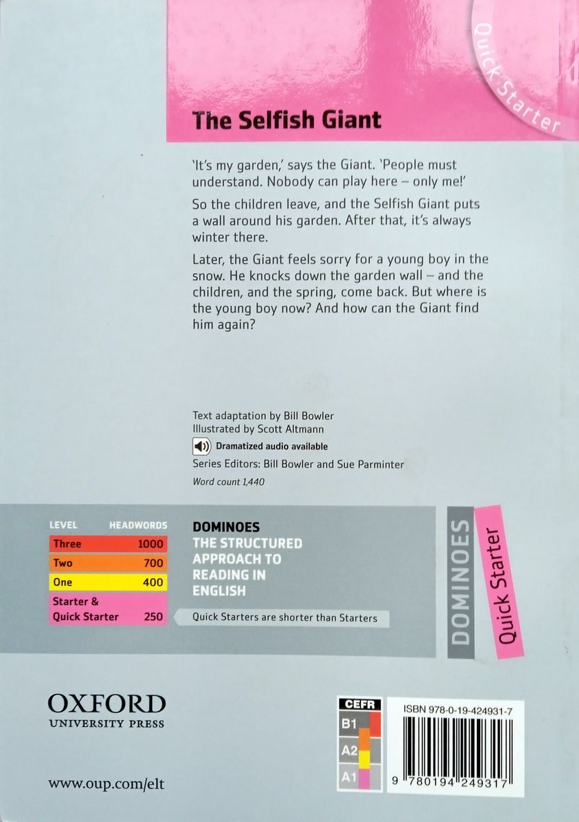 Dominoes  Quick Starter The Selfish Giant