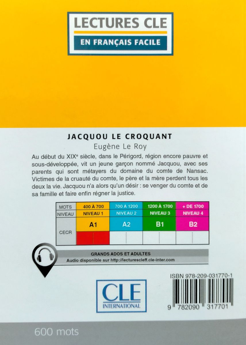 En Francais Facile 1 (A1) Jacquou le croquant + Audio