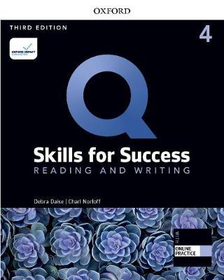 Q Skills for Success Reading and Writing (3rd Edition) 4 Student Book with iQ Online Practice