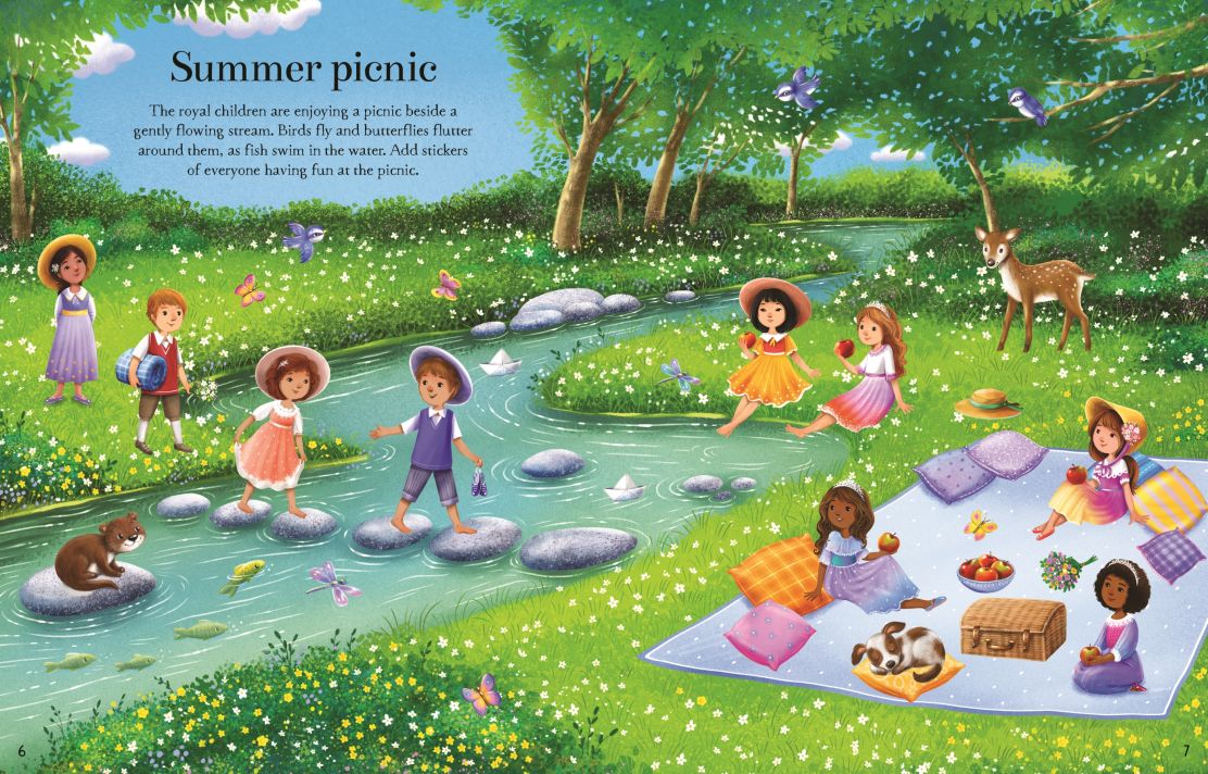 Princesses Sticker Book