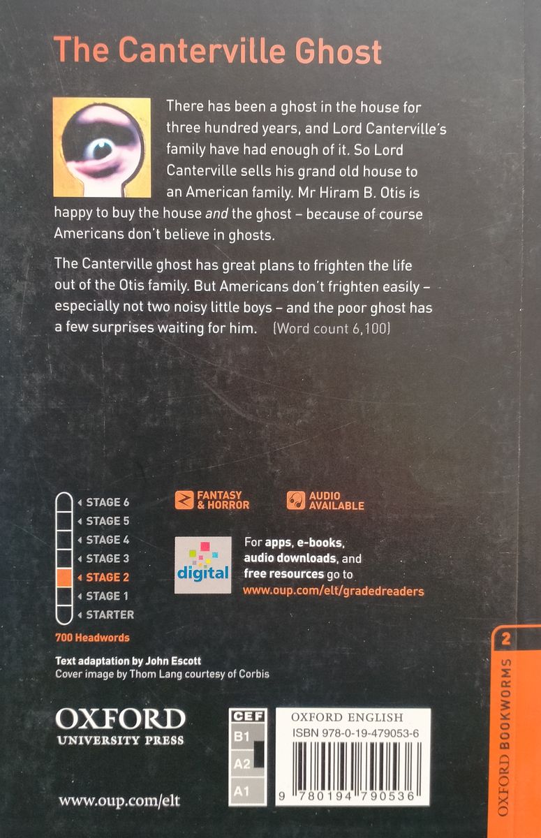 Oxford Bookworms Library 2 The Canterville Ghost with Audio Download (access card inside)