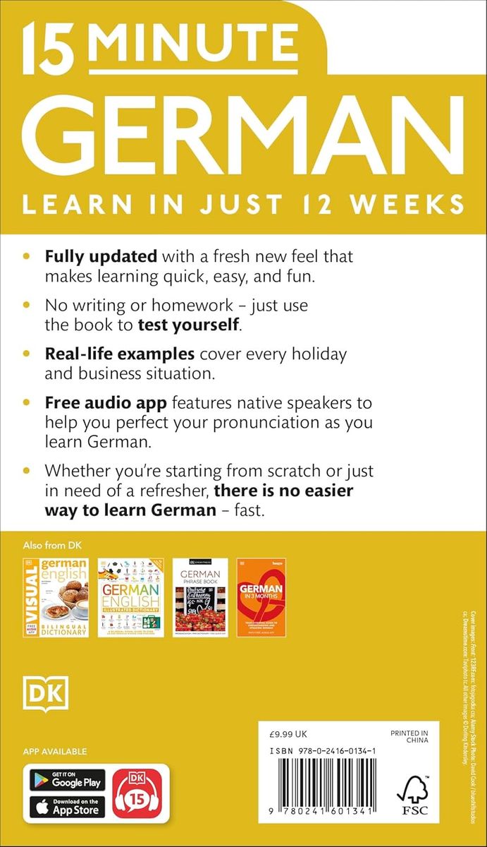 15 Minute German Learn in Just 12 Weeks
