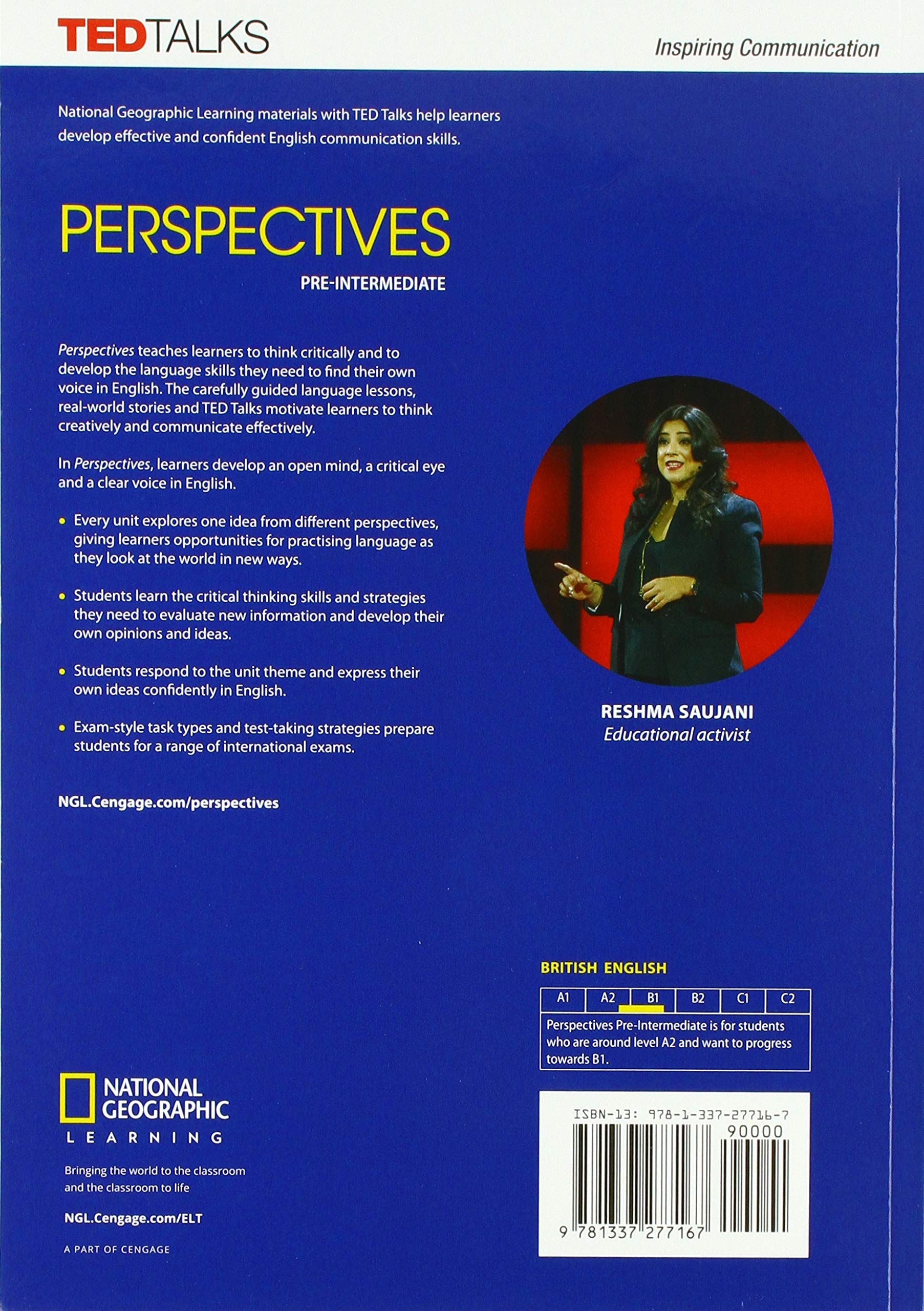 Perspectives Pre-intermediate Student's Book and Online Workbook