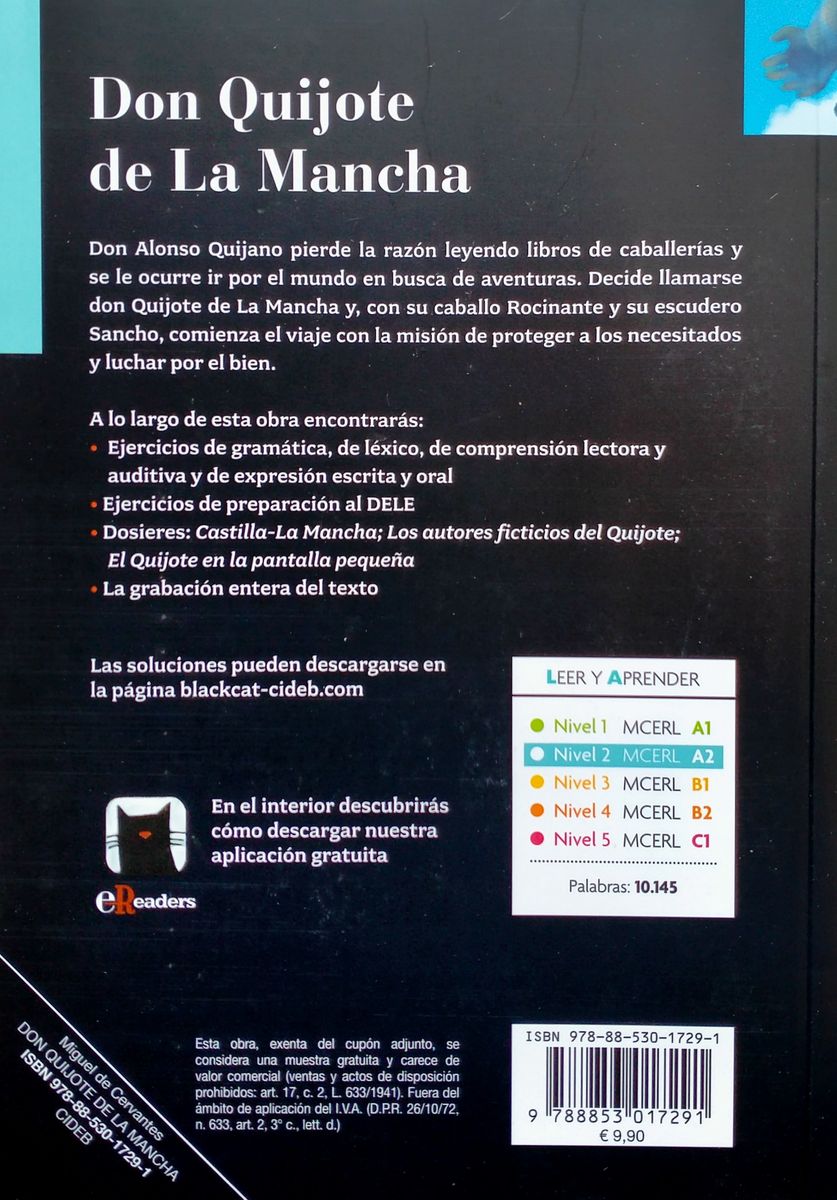 Leer y Aprender A2 Don Quijote de La Mancha + audio