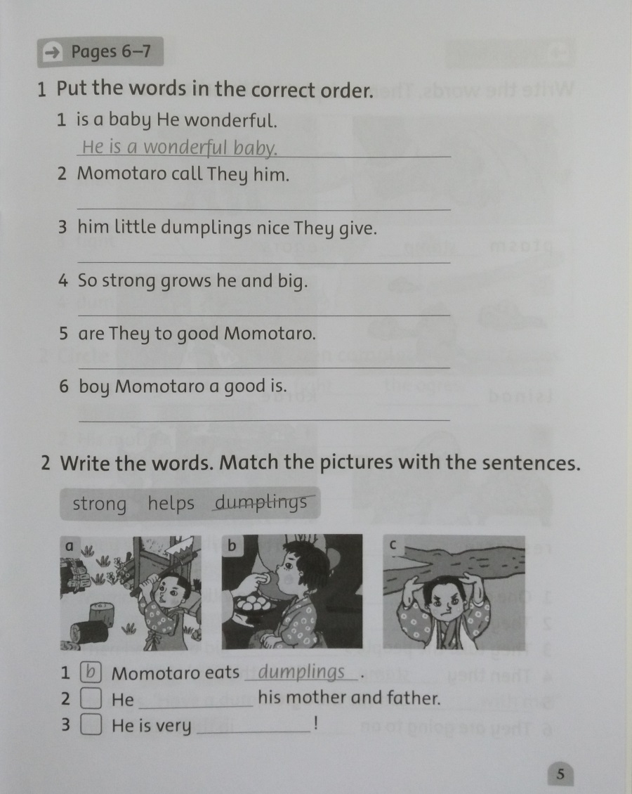 Classic Tales Level 1 Peach Boy Activity Book and Play