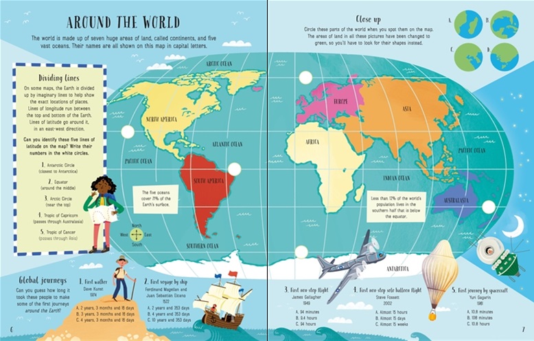 Usborne Maps Activity Book
