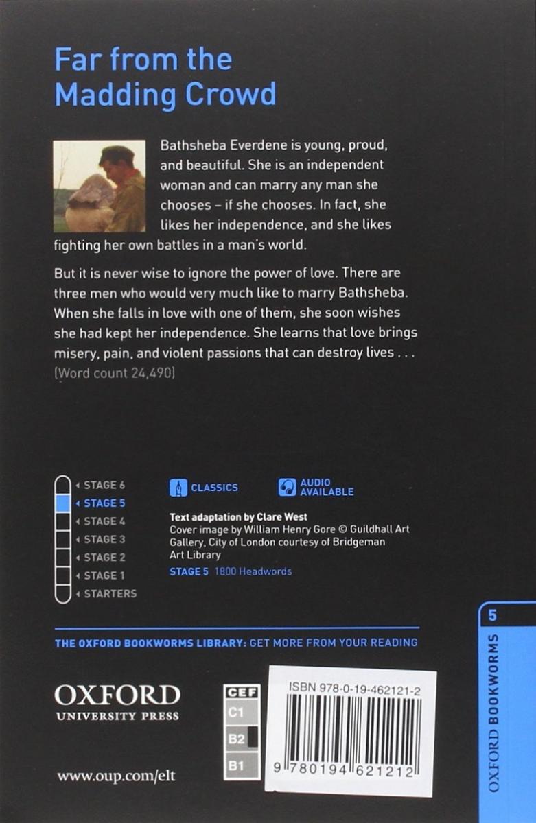 Oxford Bookworms Library 5 Far from the Madding Crowd