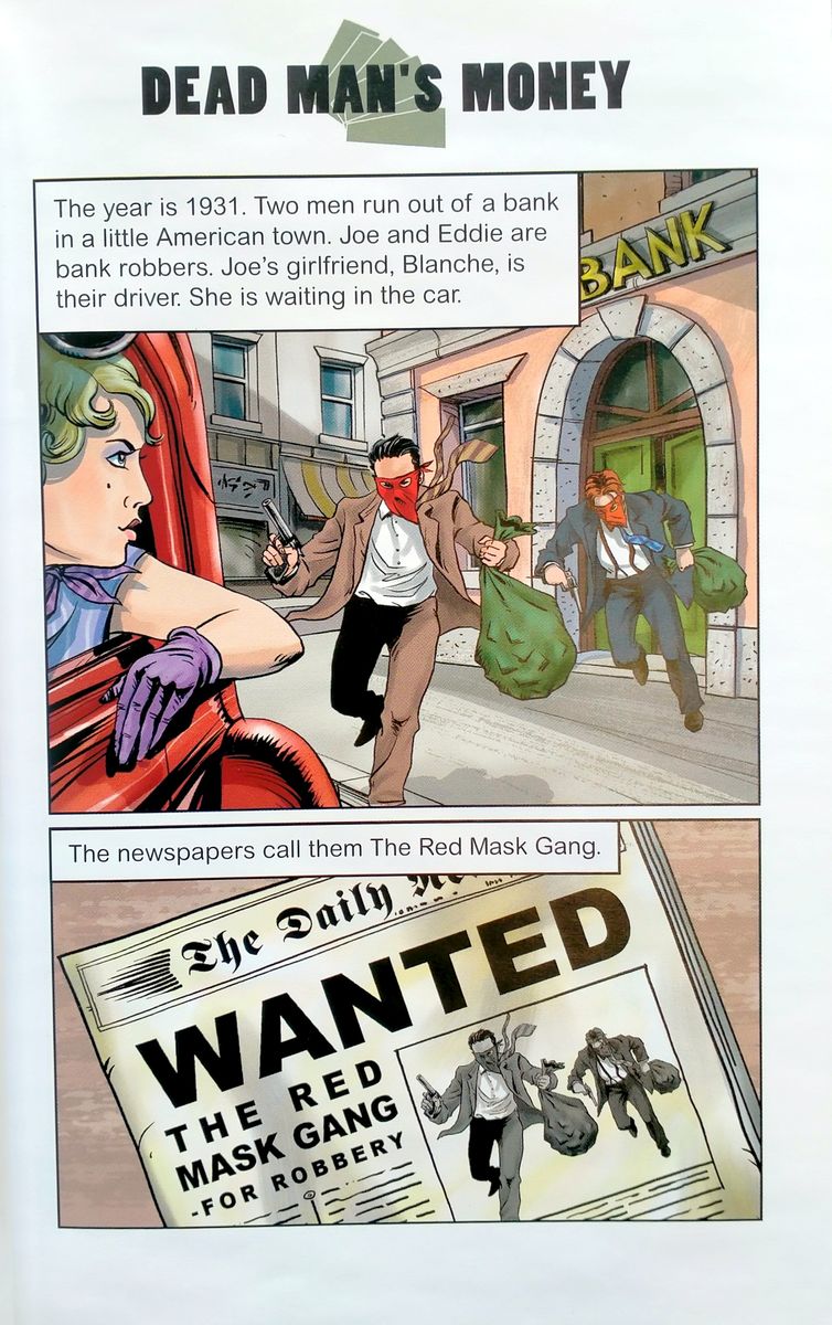 Oxford Bookworms Library  Starter Dead Man's Money (Comic Strip)
