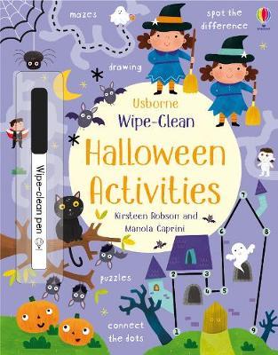 Usborne Wipe-Clean Halloween Activities