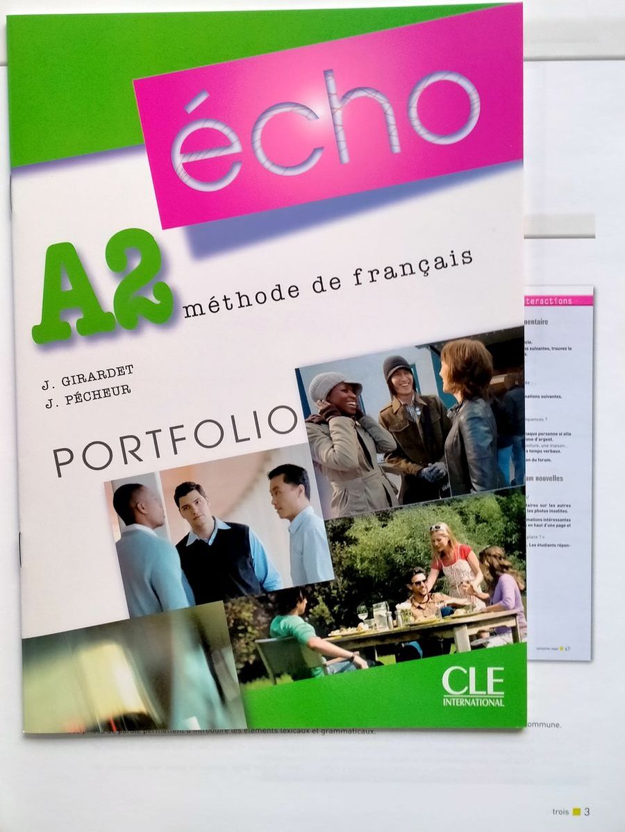 Echo Novelle edition A2 Livre de l'eleve + DVD-ROM