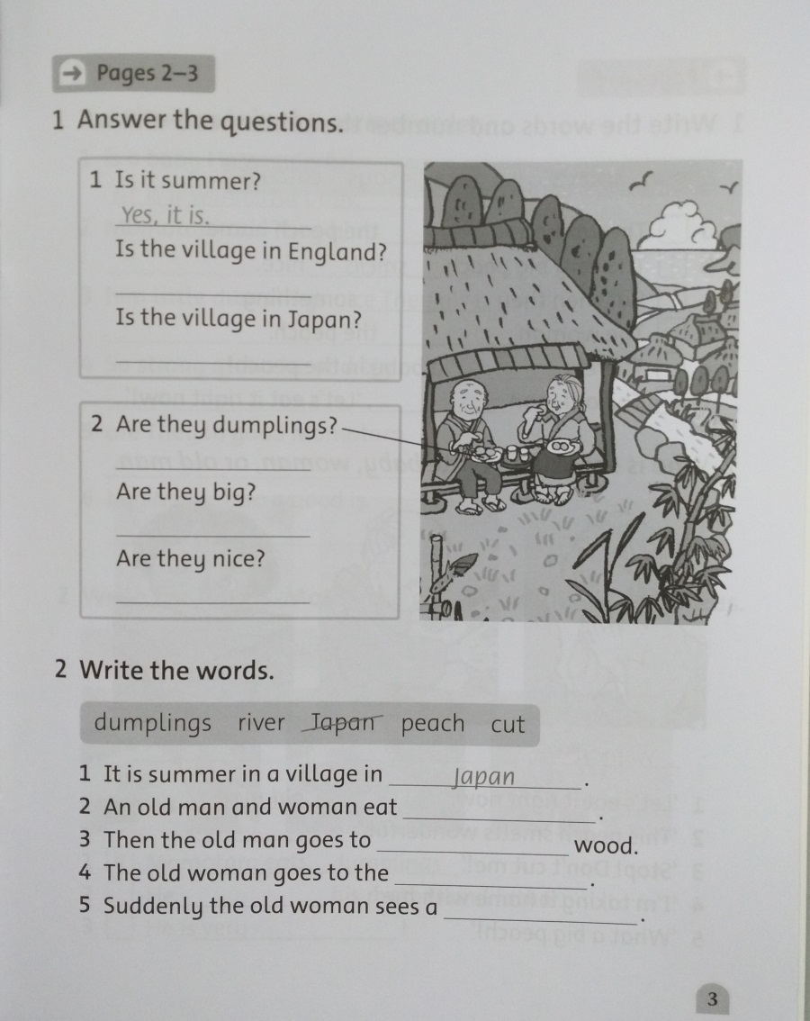 Classic Tales Level 1 Peach Boy Activity Book and Play