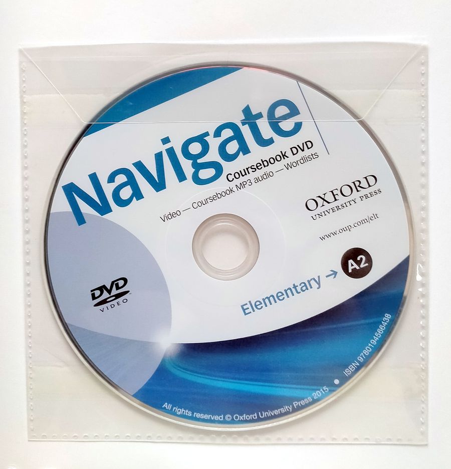 Navigate A2 Elementary  Coursebook with DVD and Oxford Online Skills
