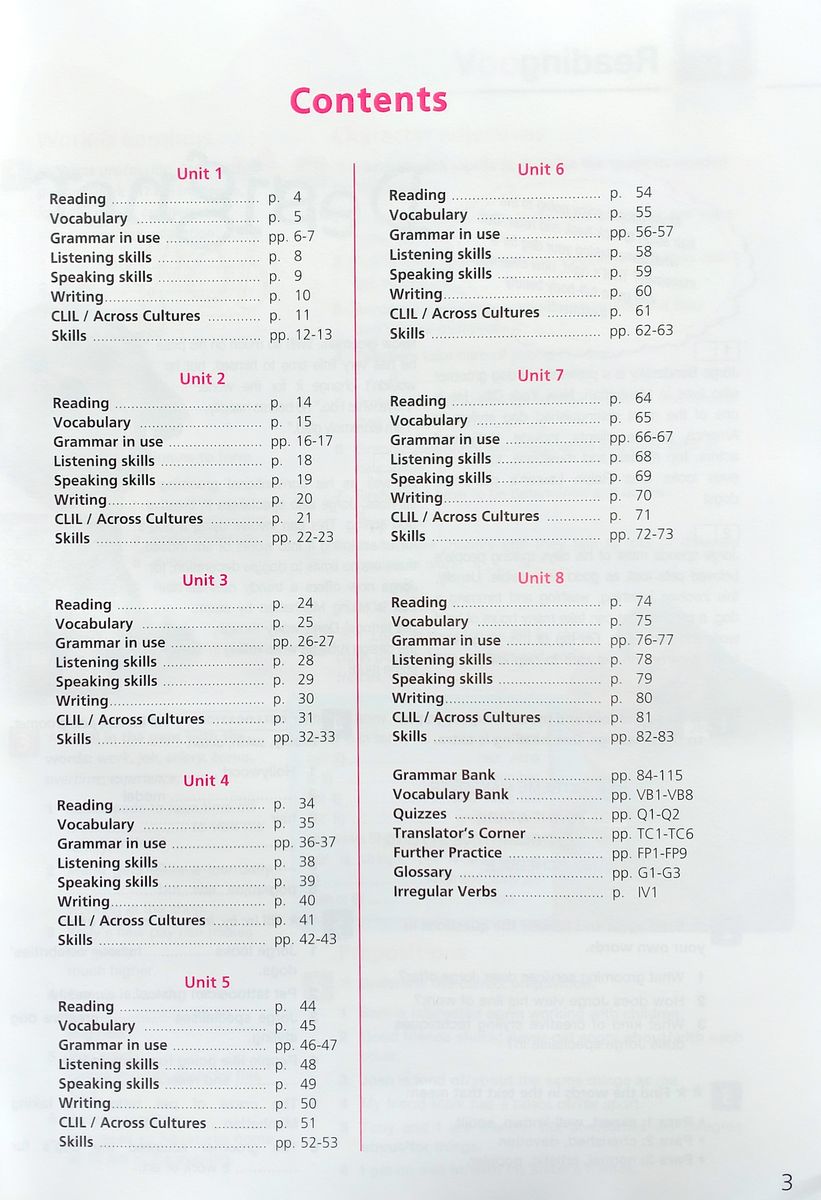 On Screen 3 Workbook and Grammar Book
