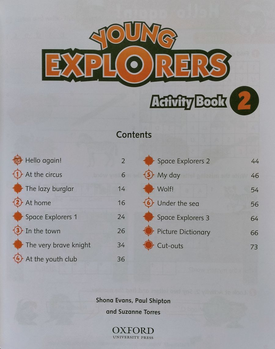 Young Explorers 2 Activity Book with Online Practice