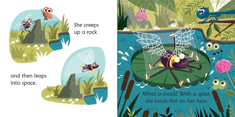 Usborne Phonics Readers Spider in a Glider