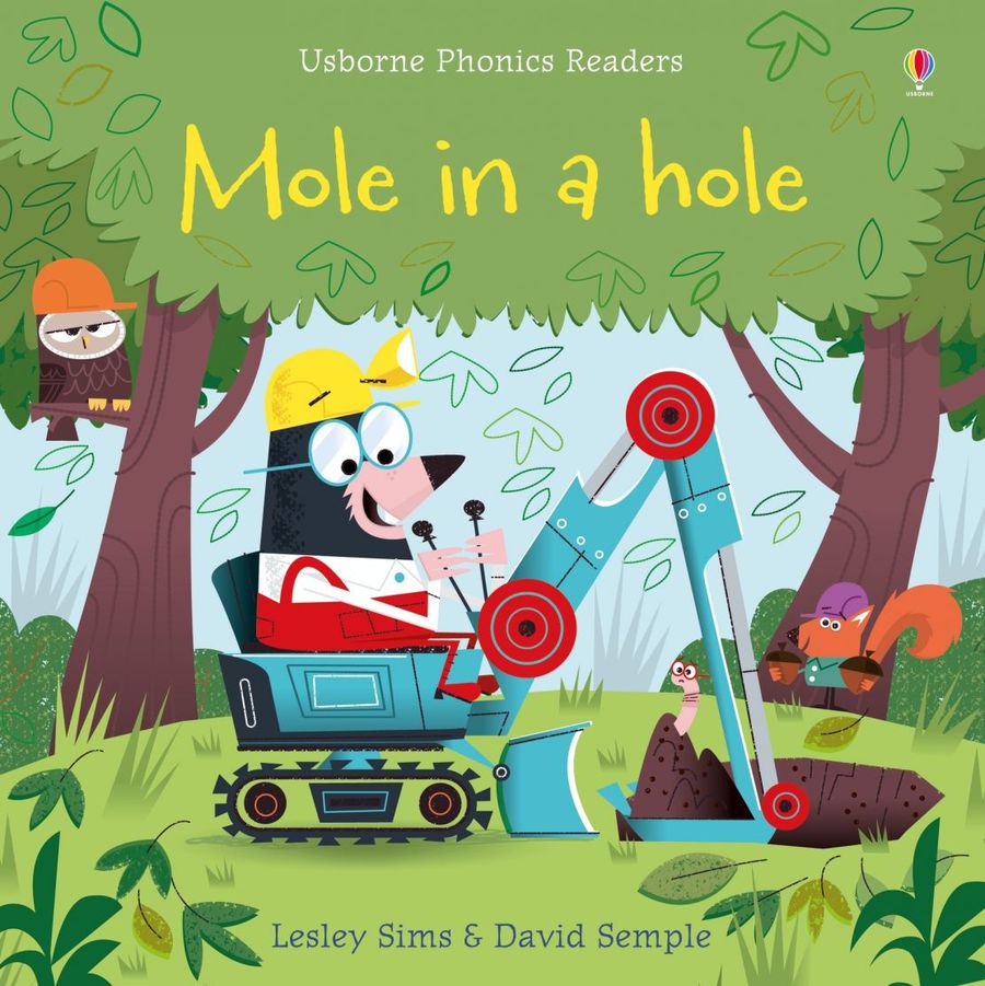 Usborne Phonics Readers Mole in a Hole