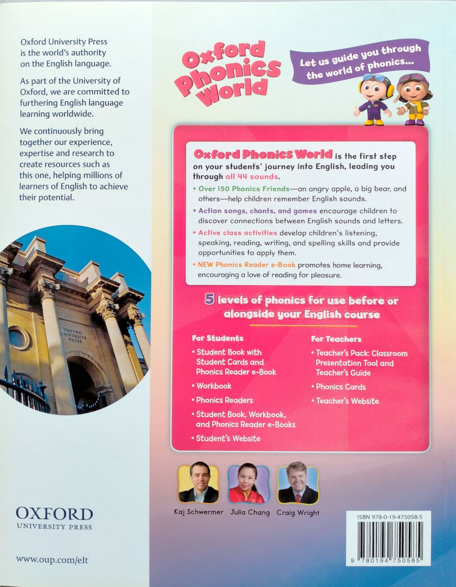 Oxford Phonics World 5 Student Book with Reader e-Book