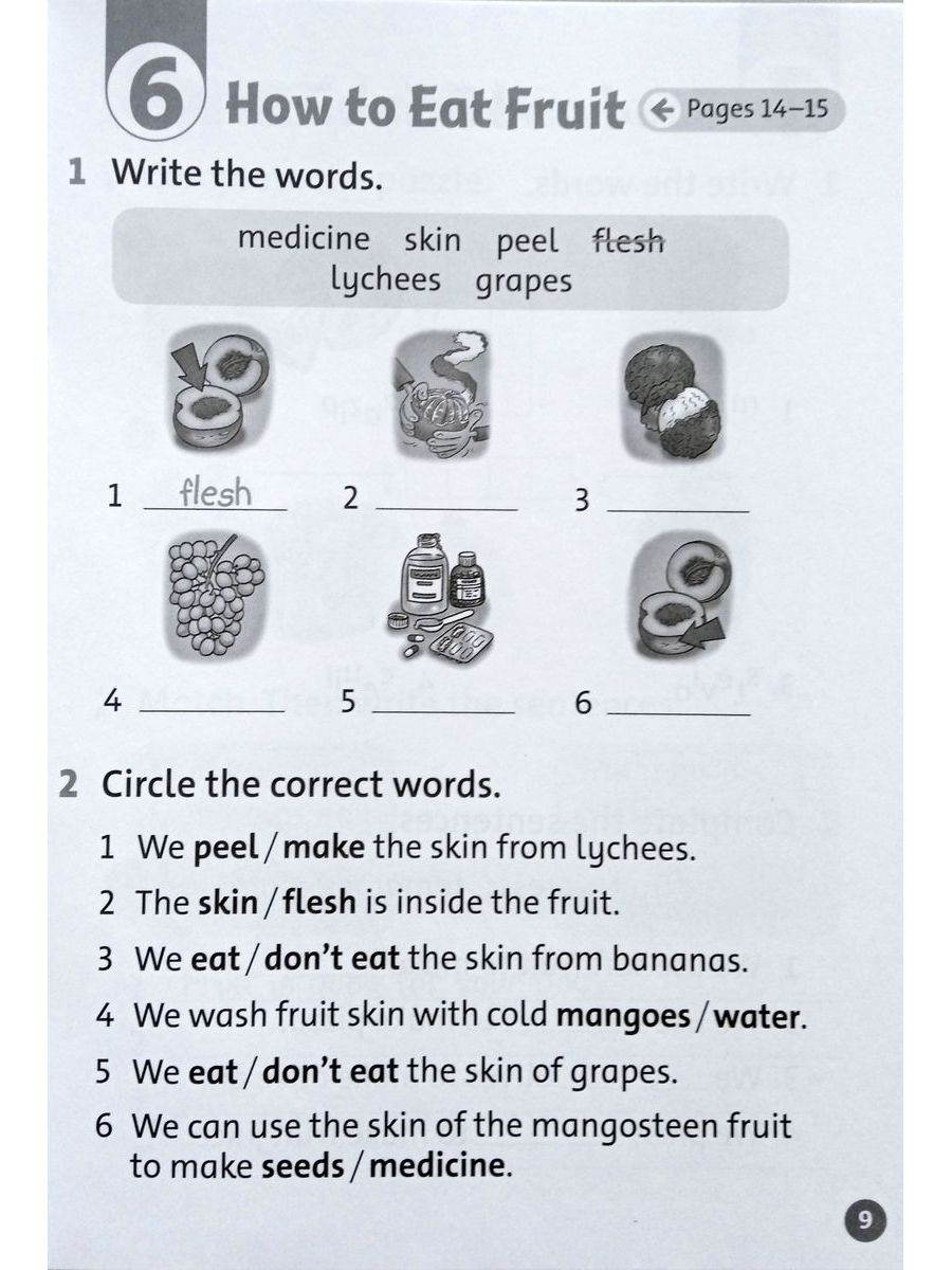 Oxford Read and Discover 1 Fruit Activity Book