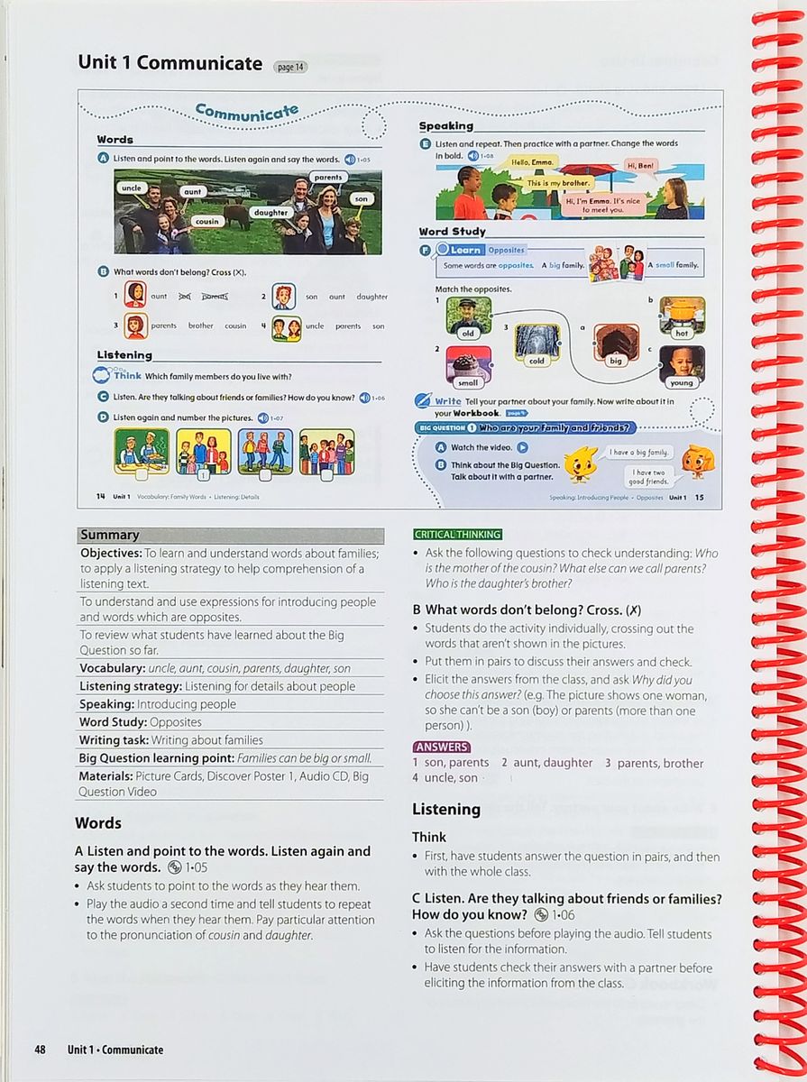 Oxford Discover (2nd edition) 1 Teacher's Book Pack (Teacher's Guide, CPT and Teacher Resource Center)