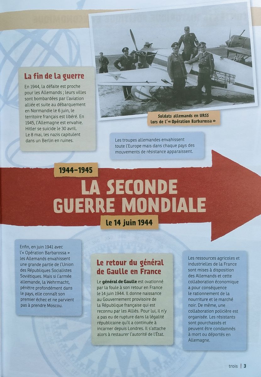 La France des annees 40 en chansons Bande dessin (French Edition) + 2 CD