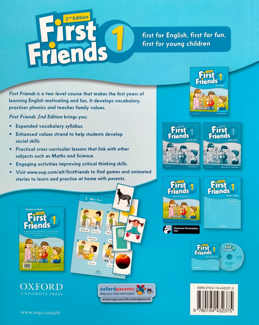 First Friends (2nd edition) 1 Class Book