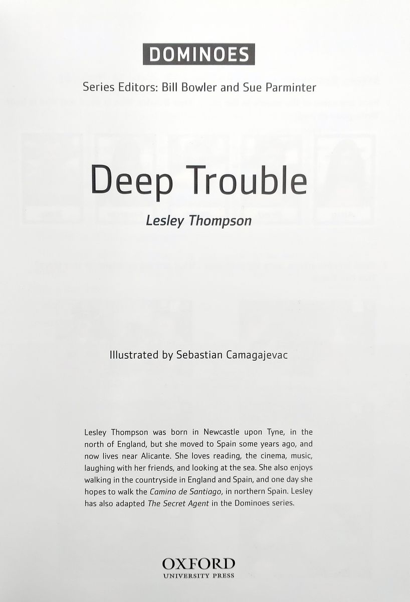 Dominoes 1 Deep Trouble with Audio Download (access card inside)