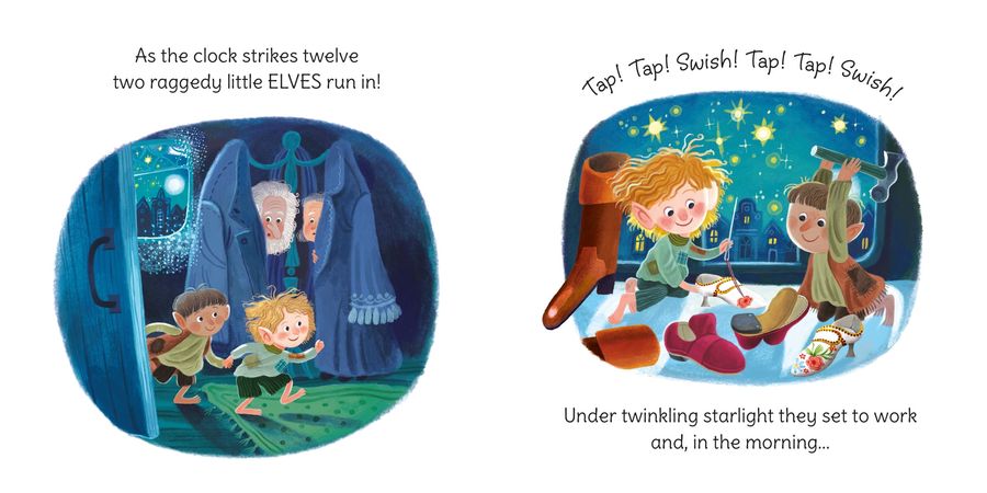 Usborne Little Board Books The Elves and the Shoemaker