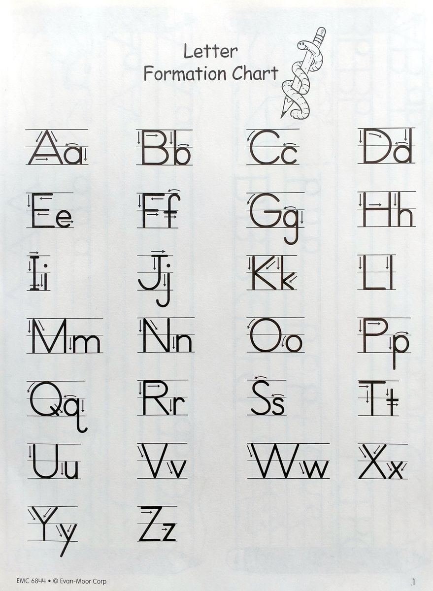 Daily Handwriting Practice Traditional Manuscript Grades K-6 Student Workbook