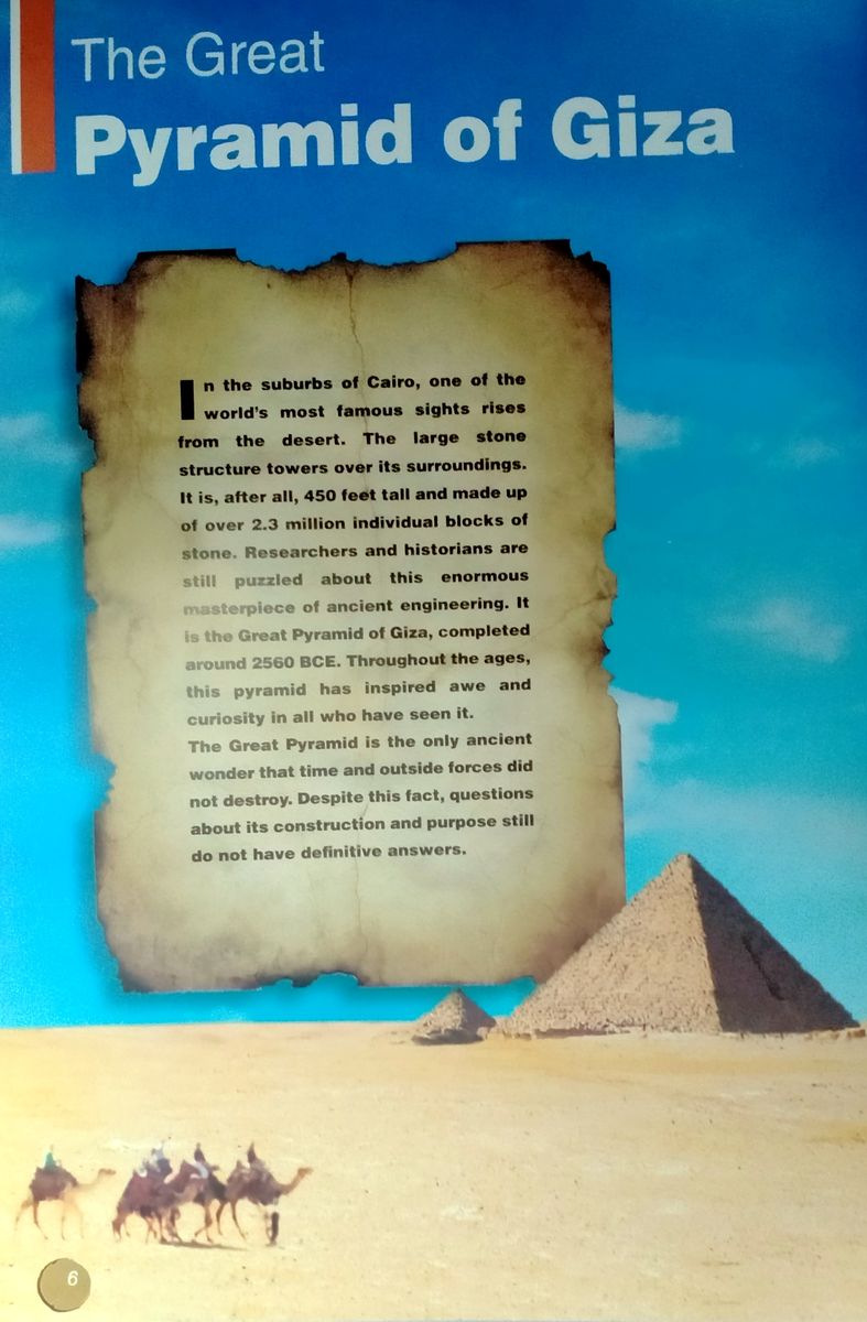 Discover Our Amazing World The 7 Wonders of the Ancient World with Digibook