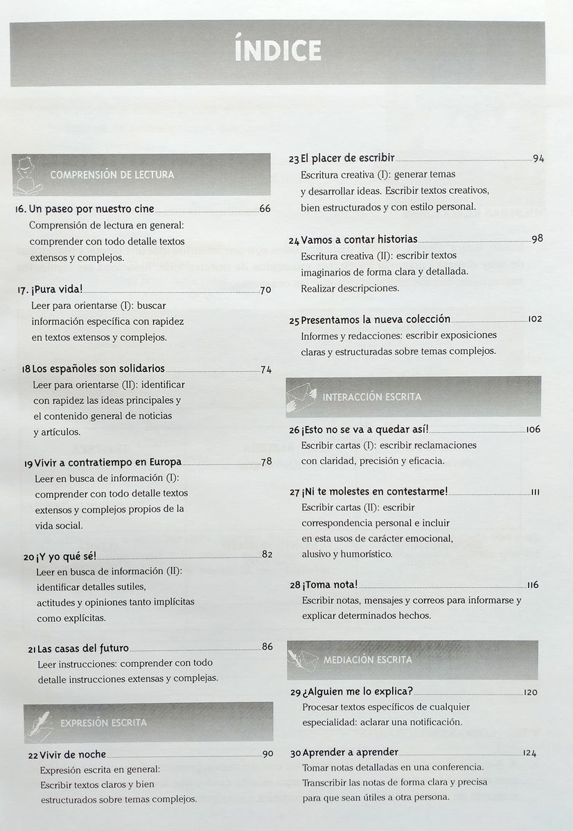 Actividades para el Marco Сomun C1 + Audio Descargable