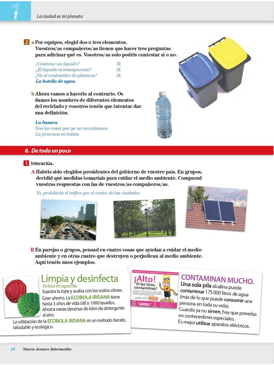 Nuevo Avance Intermedio Libro del alumno + CD