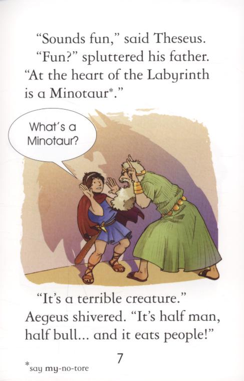 Usborne Young Reading 1 The Minotaur