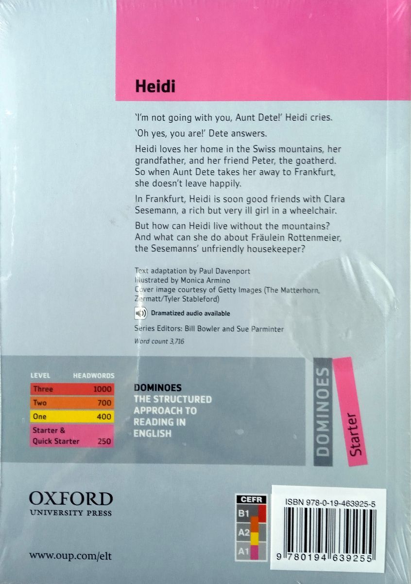 Dominoes  Starter Heidi with Audio Download (access card inside)