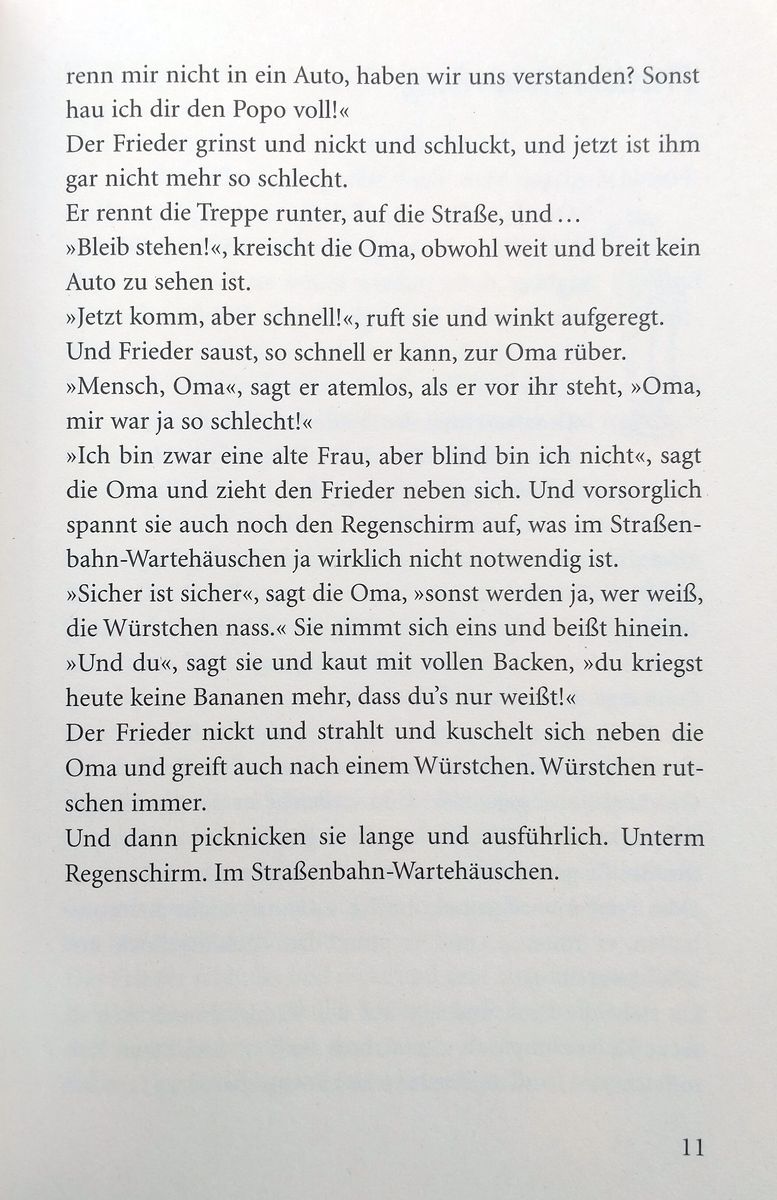 Oma Schreit der Frieder "Бабушка! - кричит Фридер" детские рассказы на немецком