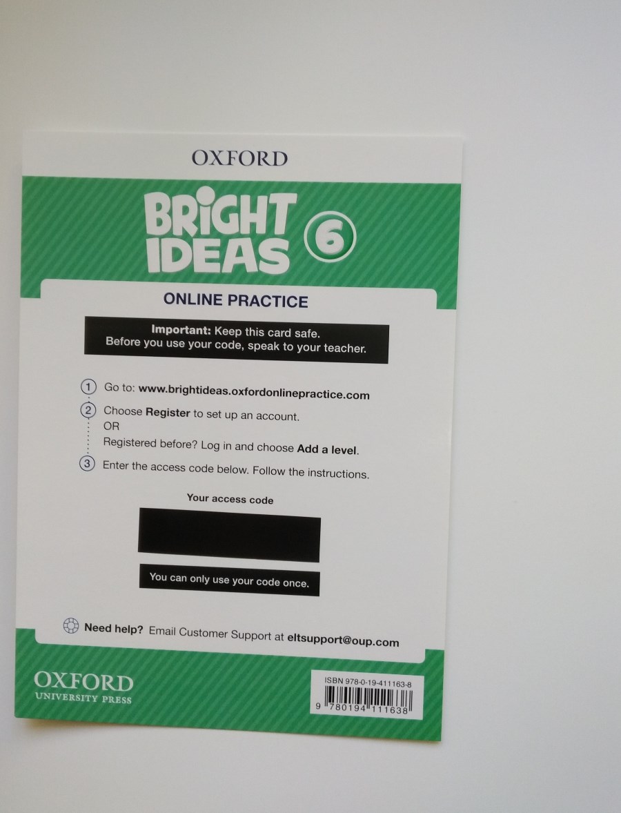Bright Ideas 6 Activity Book with Online Practice