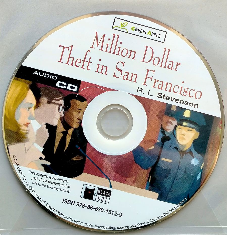 Green Apple 2 Million Dollar Theft In San Francisco with Audio CD