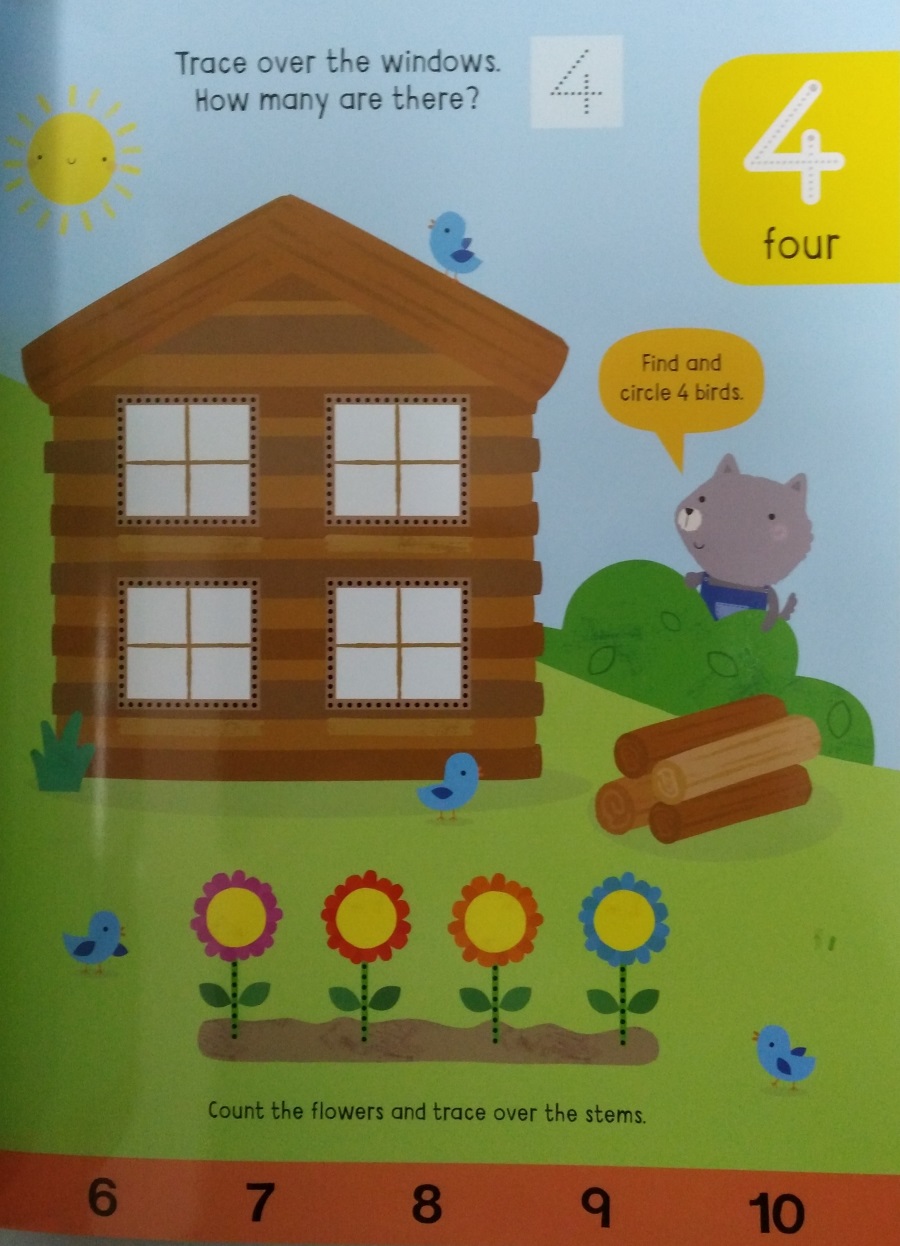 Usborne Early Years Wipe-Clean Starting to Count
