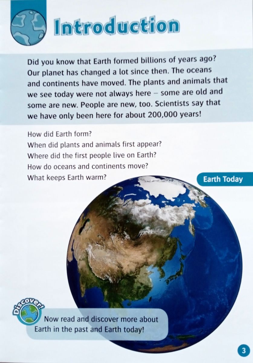 Oxford Read and Discover 6 Earth Then and Now with Audio Download (access card inside)