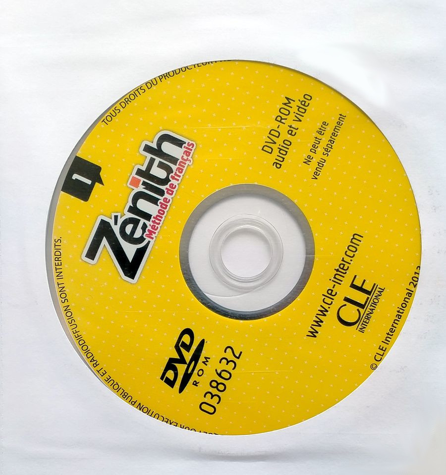 Zenith 1 Livre de l'eleve + DVD-ROM