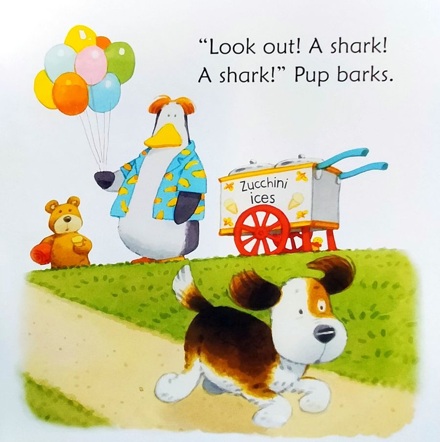 Usborne Phonics Readers Shark in the Park