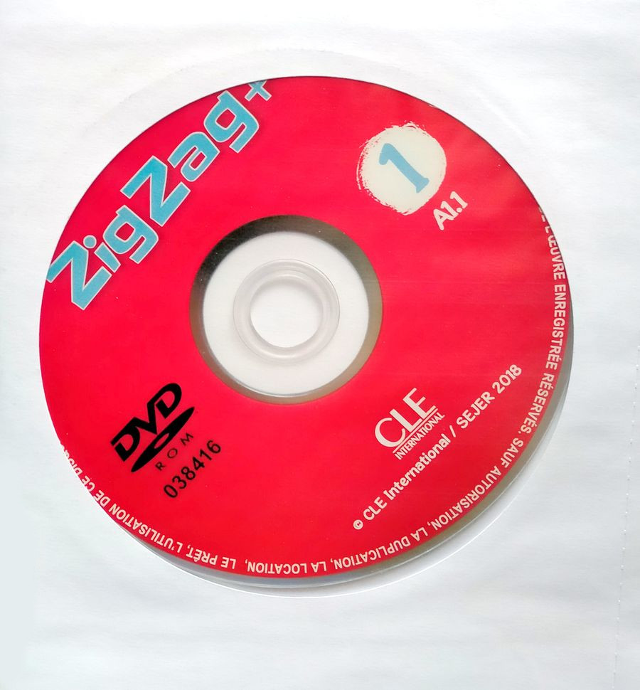 Zigzag Plus 1 A1.1 Livre + DVD-ROM