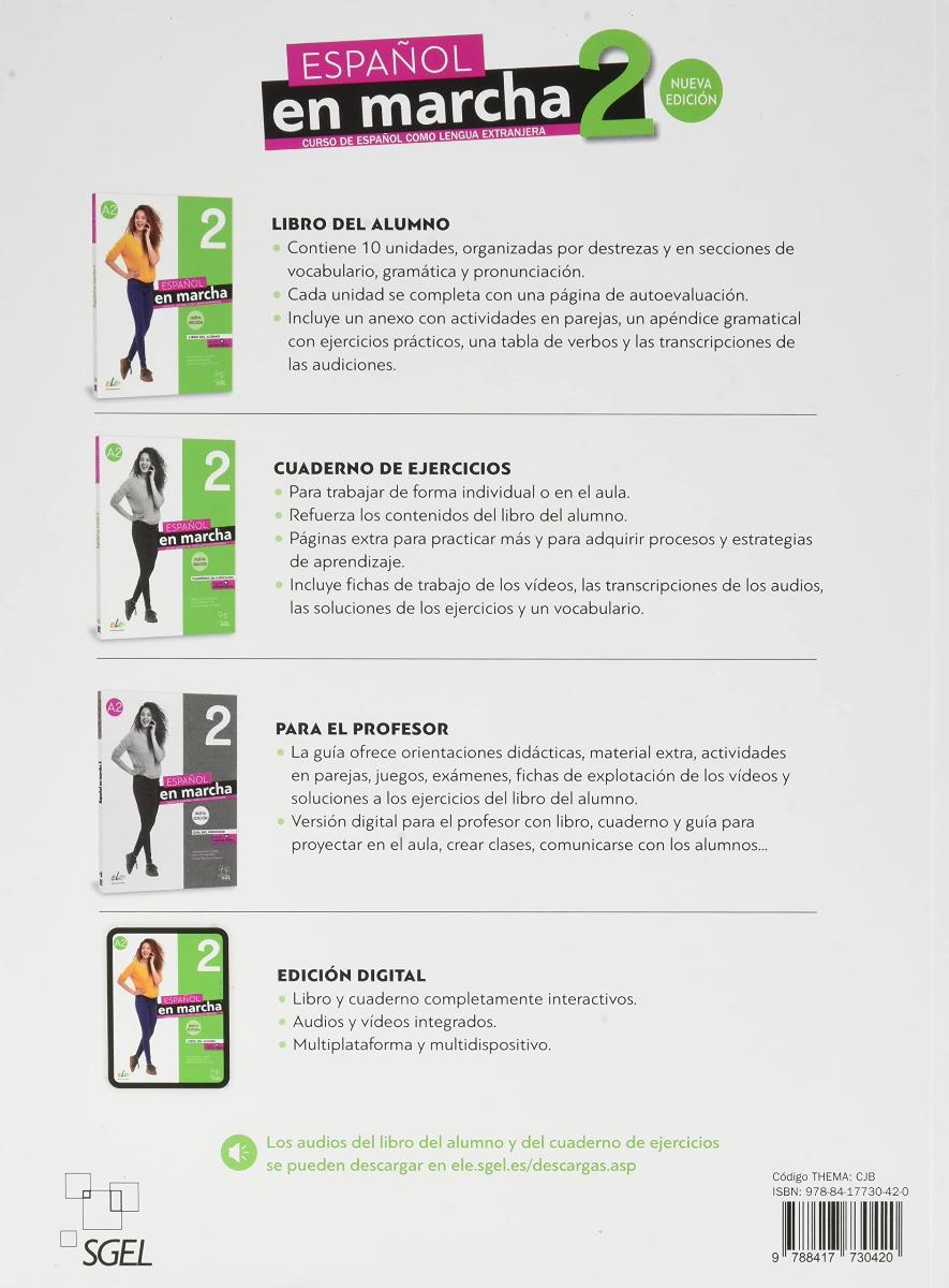 Espanol en marcha Nueva edicion 2 A2 Libro del alumno + licencia digital