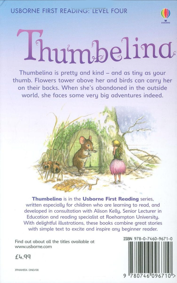 Usborne First Reading 4 Thumbelina