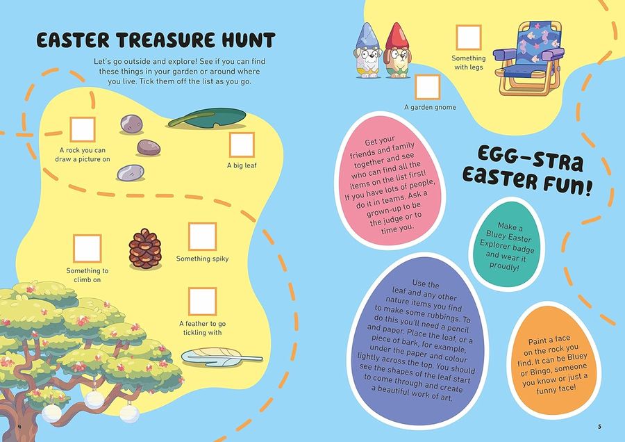 Bluey Easter Fun Activity Book