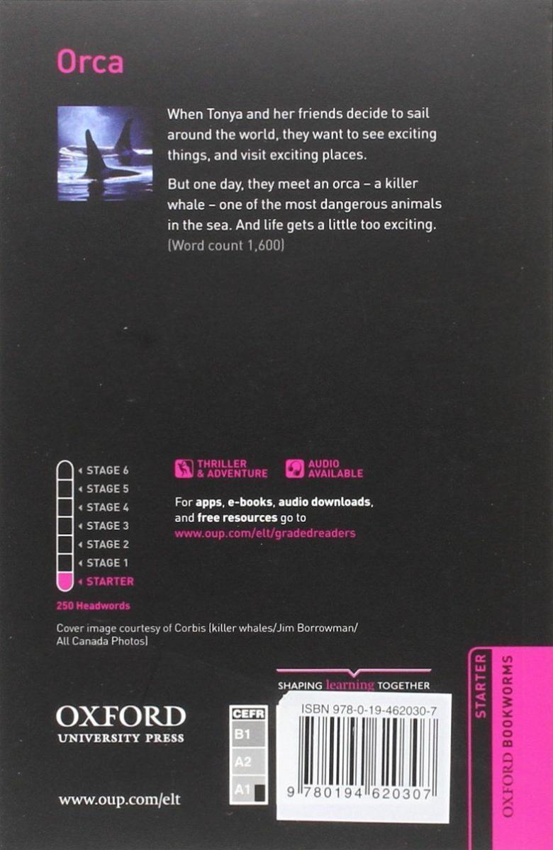 Oxford Bookworms Library  Starter Orca with Audio Download (access card inside)