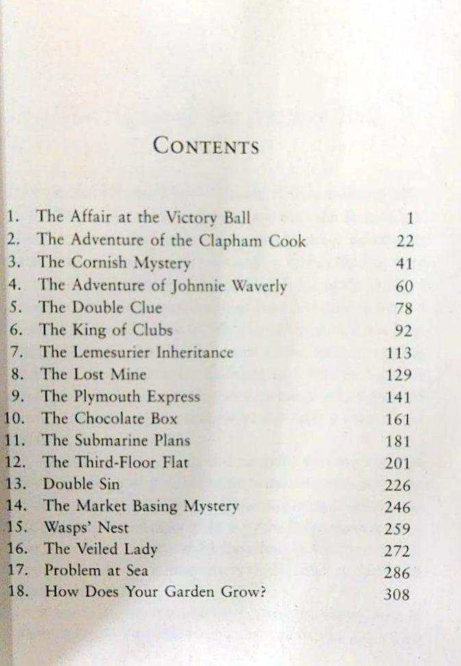 Poirot's Early Cases