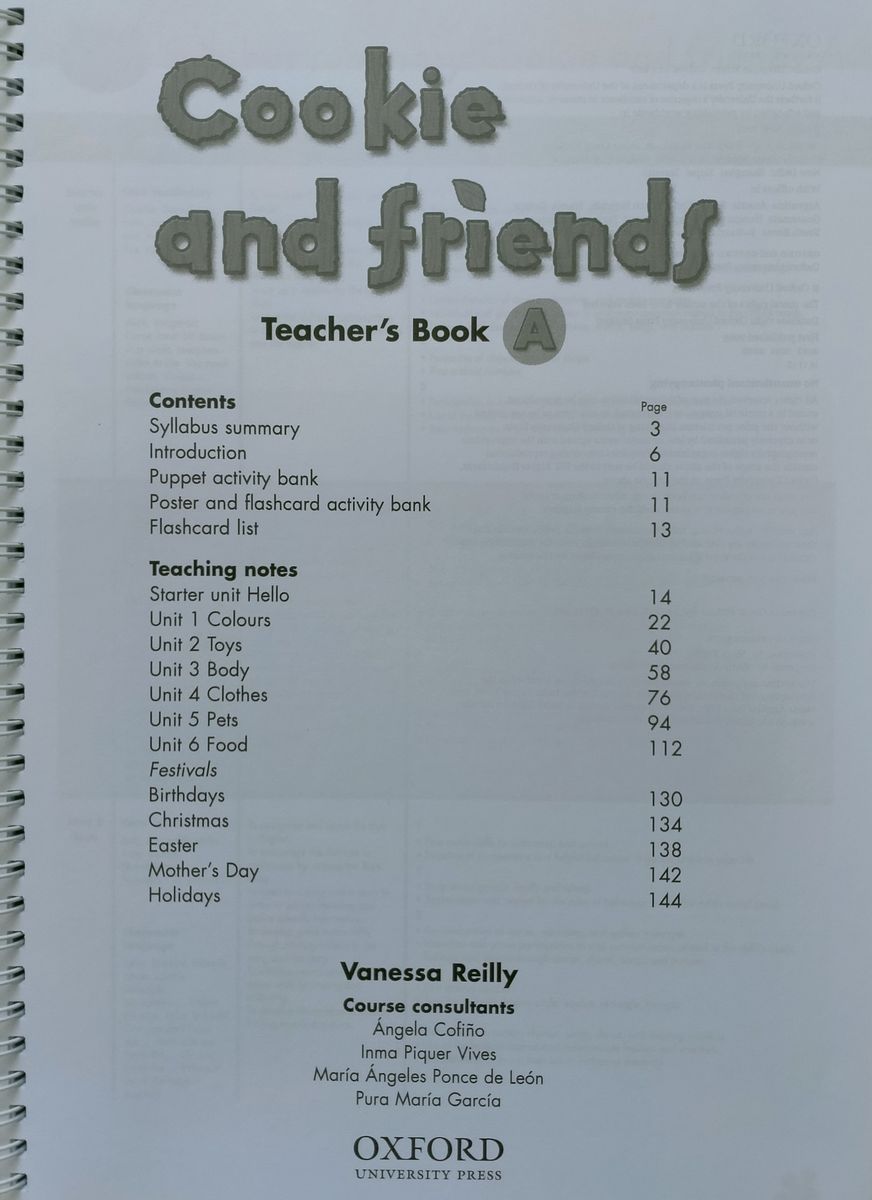 Cookie and Friends A Teacher's Book