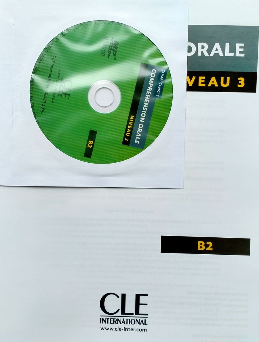 Comprehension orale 3 B2 Livre + CD Audio 2eme edition