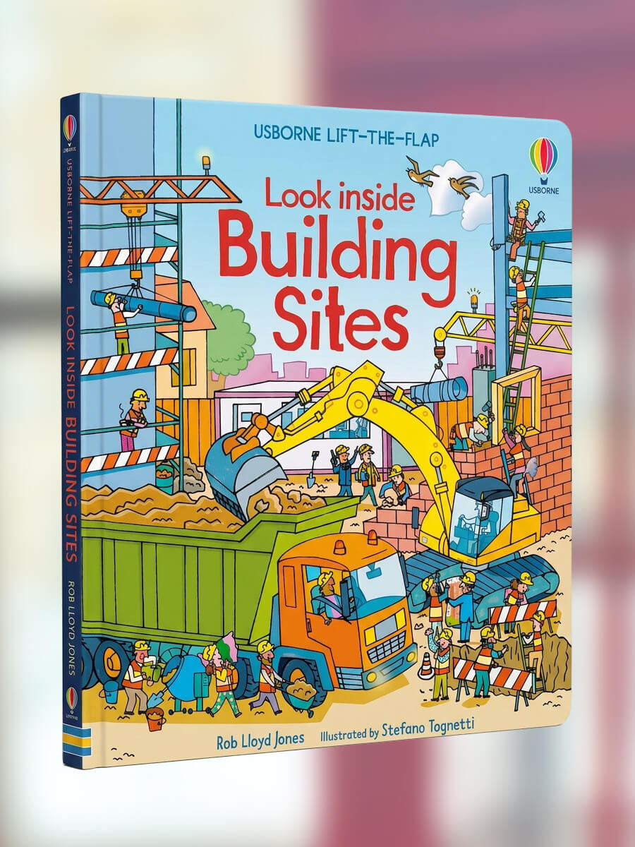 Usborne Look Inside a Building Site
