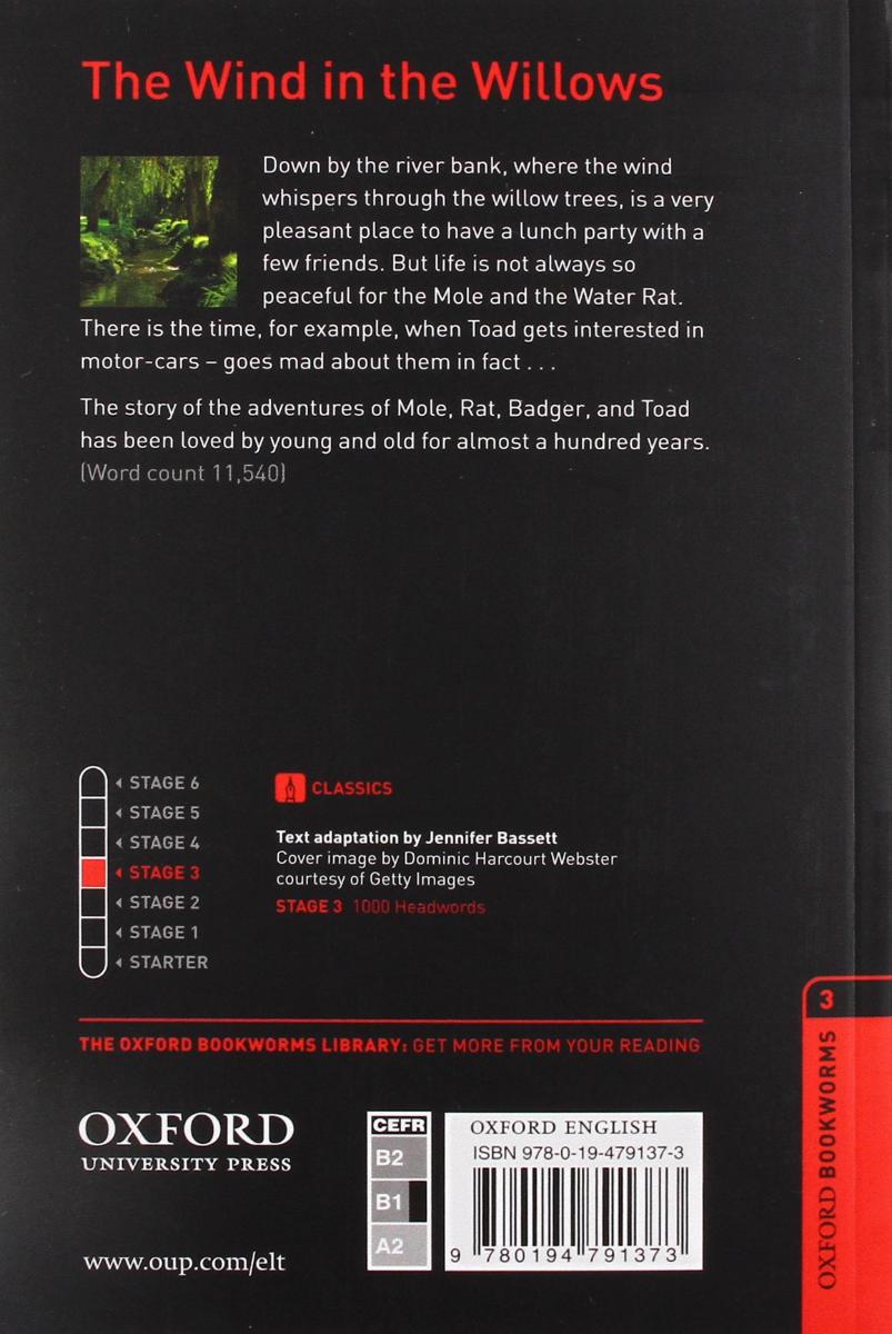Oxford Bookworms Library 3 The Wind in the Willows with Audio Download (access card inside)